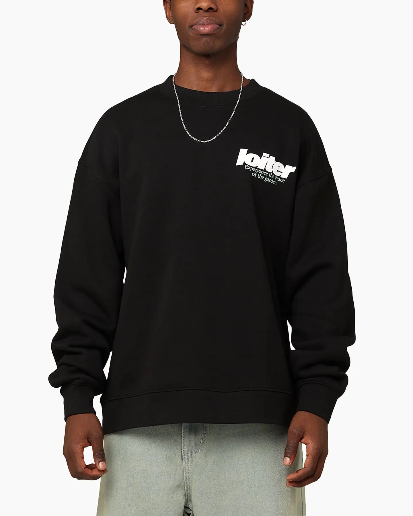 Loiter Bonsai Crewneck Black