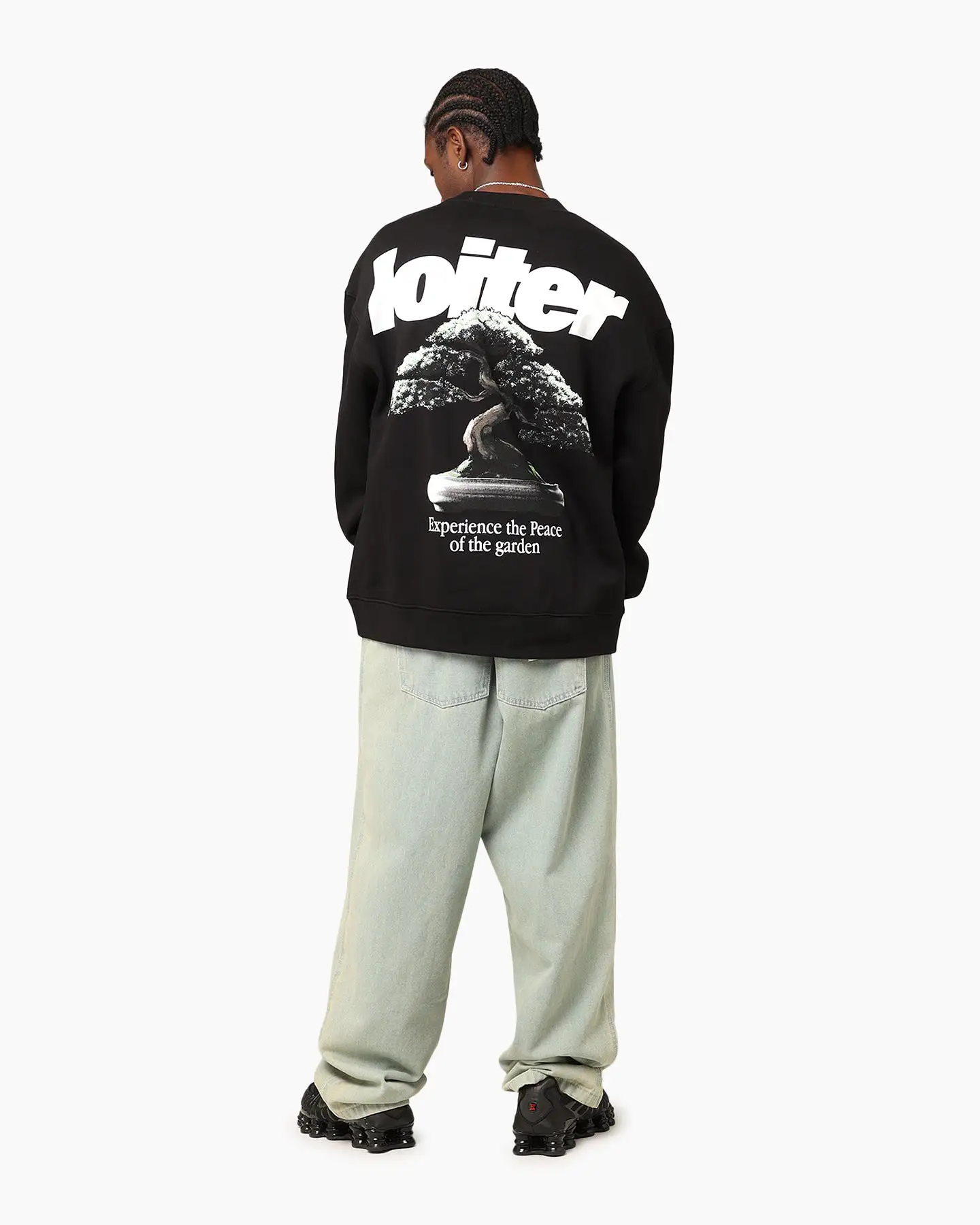 Loiter Bonsai Crewneck Black