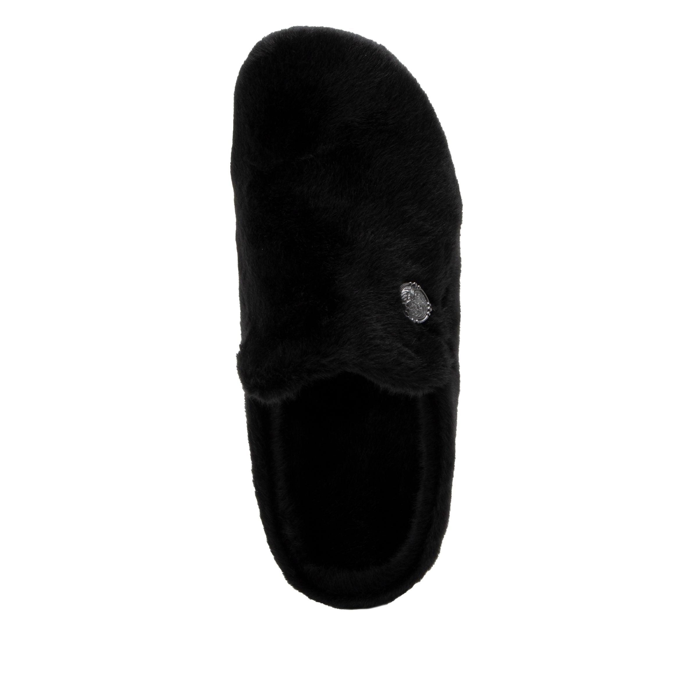 Loungeree Black Slipper