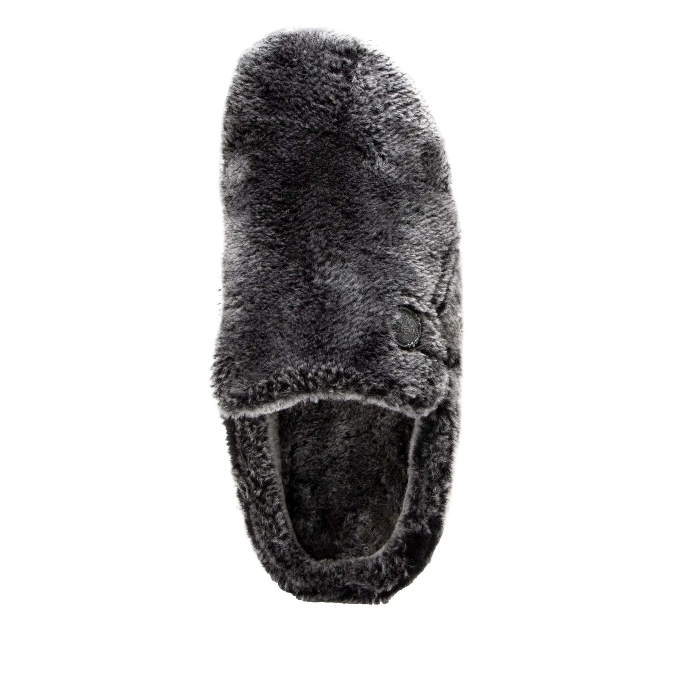 Loungeree Frosty Black Slipper