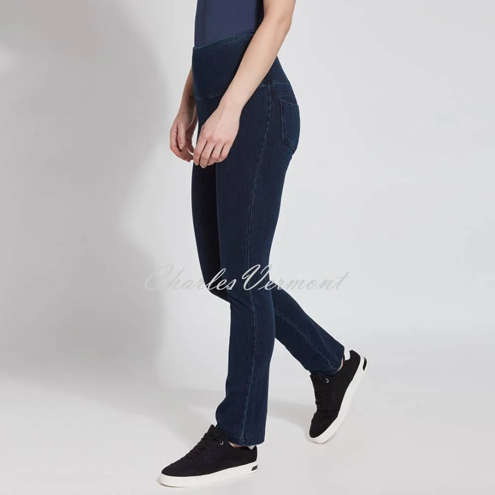 Lysse Straight Leg Denim Jean with Back Pockets – Style 6176 (Indigo)