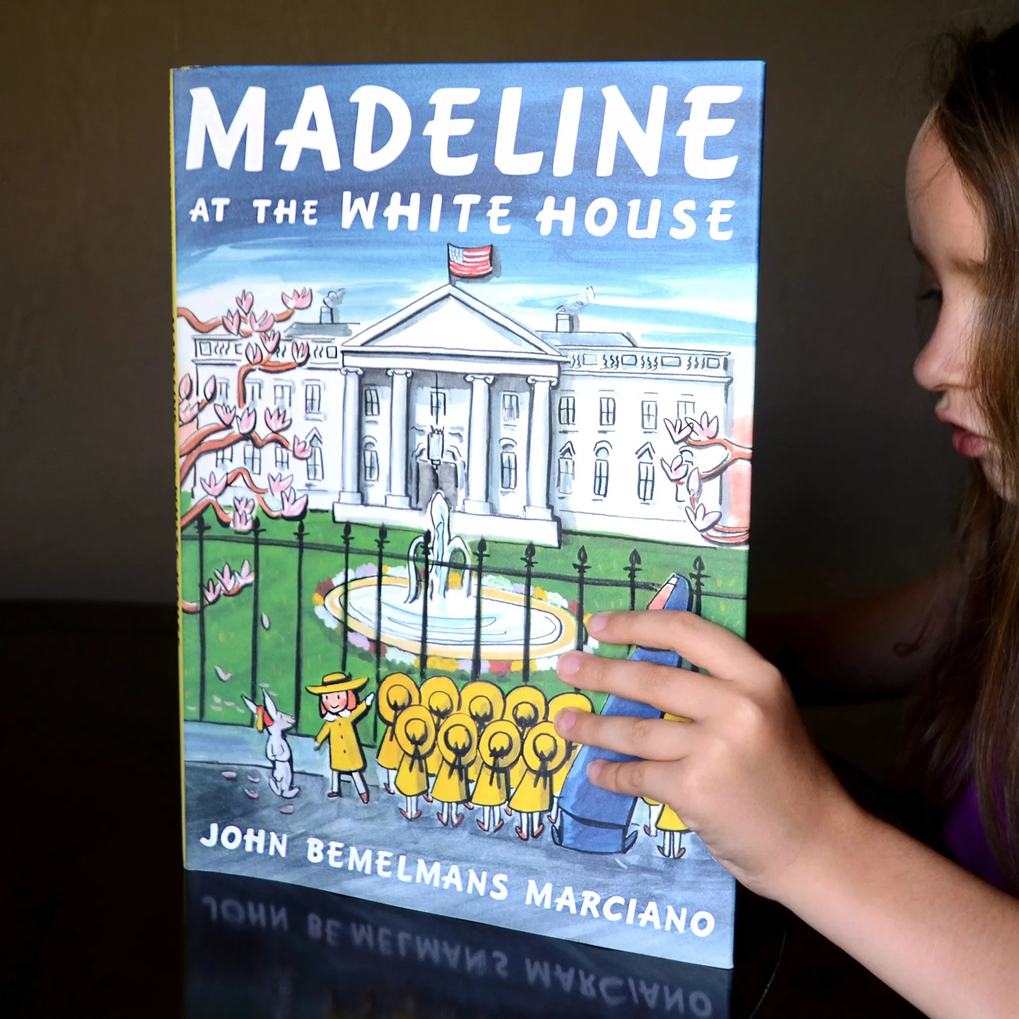 Madeline at the White House