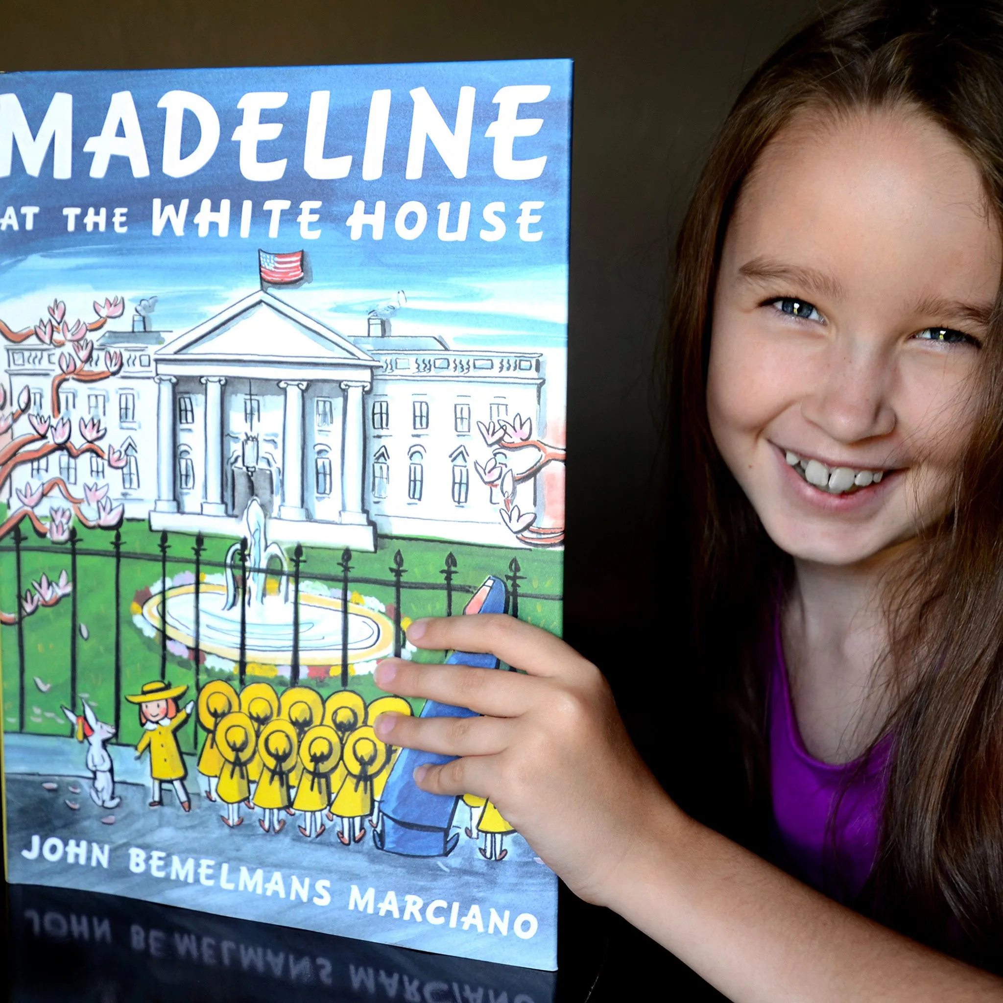 Madeline at the White House