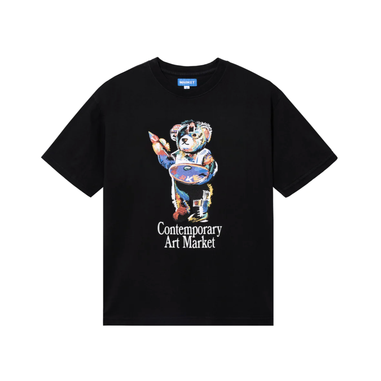 Market Art Market Bear T-Shirt (Black)