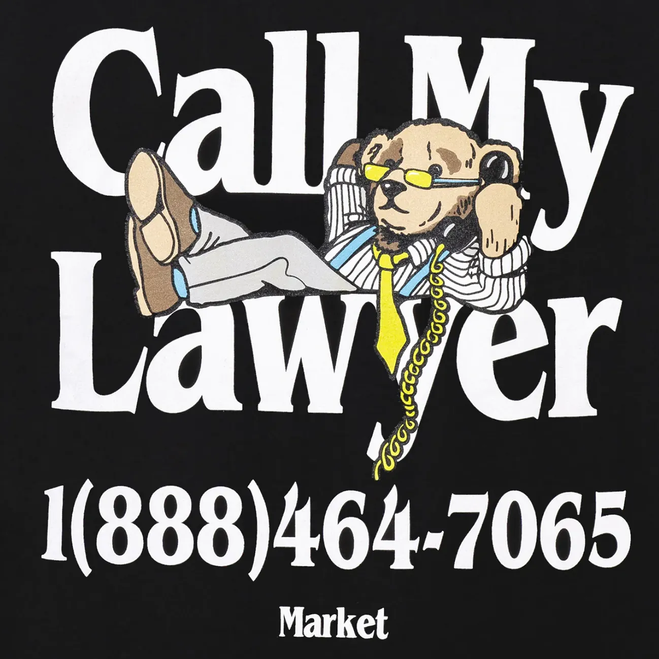 Market BETTER CALL BEAR T-SHIRT (Black)