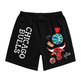 Market Chicago Bulls Sweatshorts (Black)