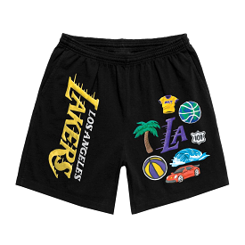 Market Los Angeles Lakers Sweatshorts (Black)