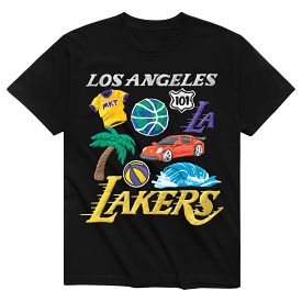 Market Los Angeles Lakers T-shirt (Black)