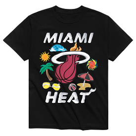 Market Miami Heat T-shirt (Black)