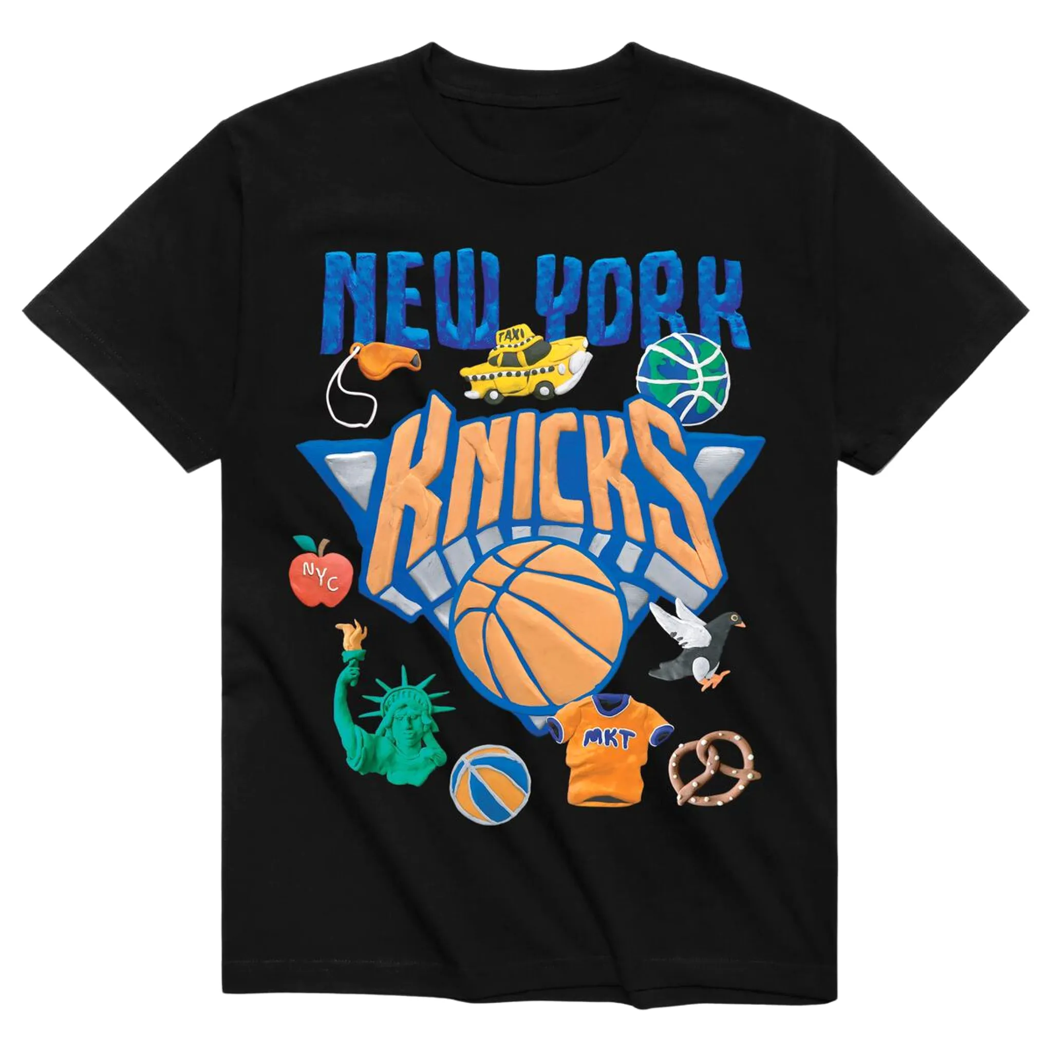 Market New York Knicks T-shirt (Black)