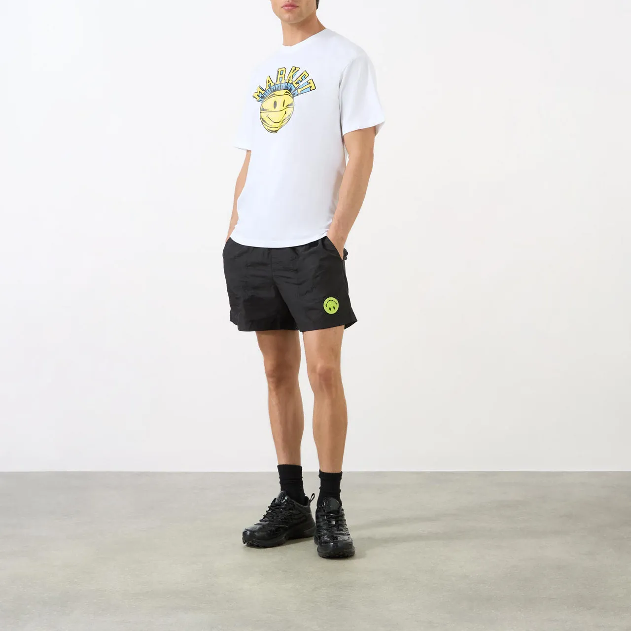 MARKET Smiley Grand Slam Shorts - Black