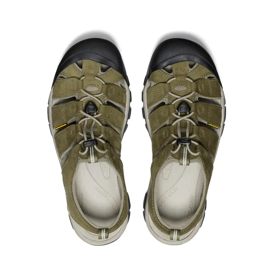 Men's Newport Leather  |  Martini Olive/Brindle