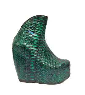 MERMAID Platform Wedge Boots