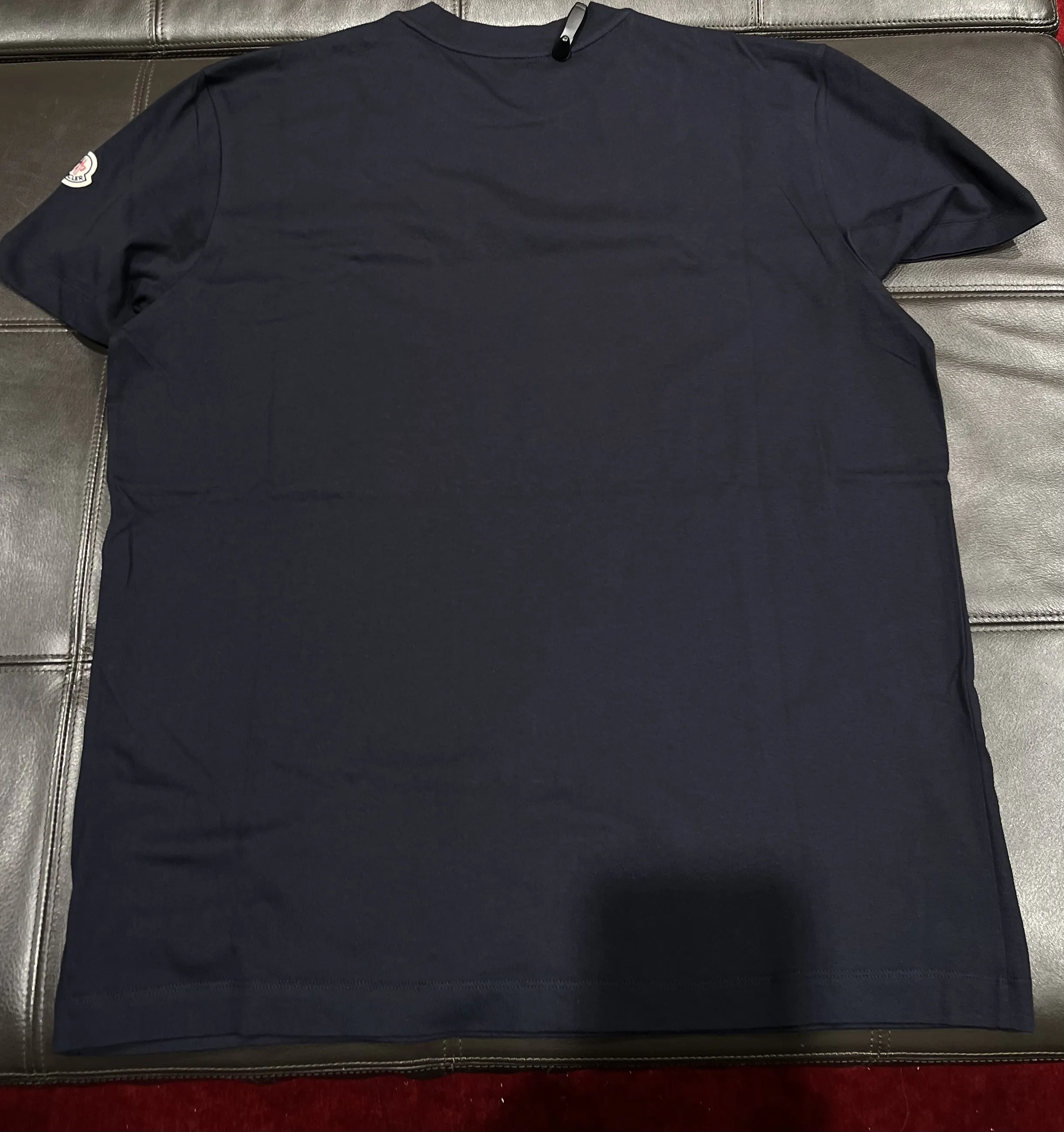 MONCLER  |U-Neck Cotton Logo Outlet FX Advantage / Exclusive T-Shirts