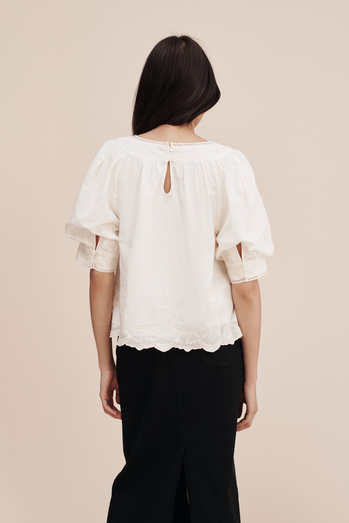 MYLAH TOP - CREAM