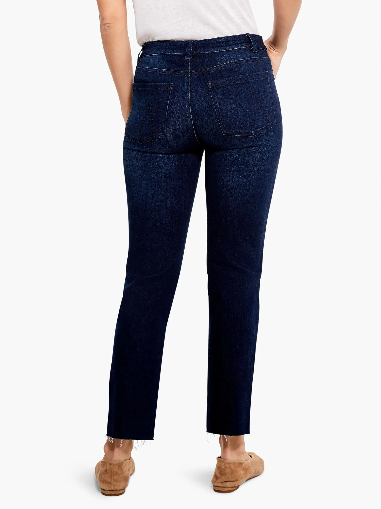 Nic + Zoe 28 Mid Rise Straight Ankle Jeans