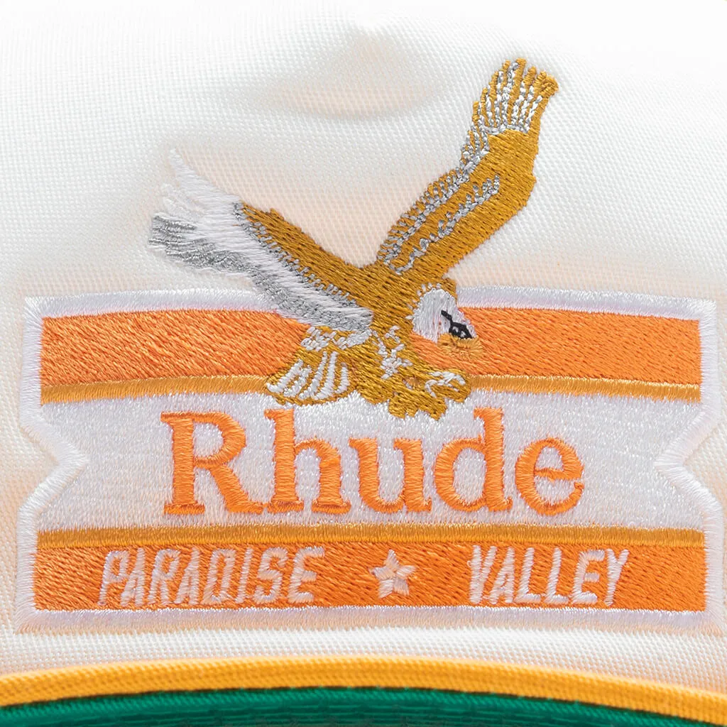 Paradise Valley Twill Trucker Hat - Mustard