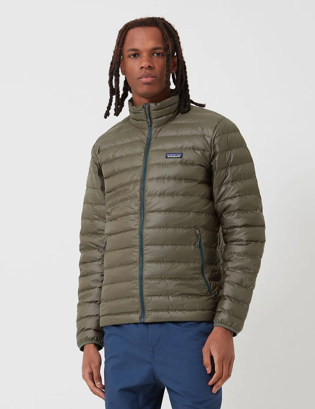 Patagonia Down Sweater Jacket - Industrial Green