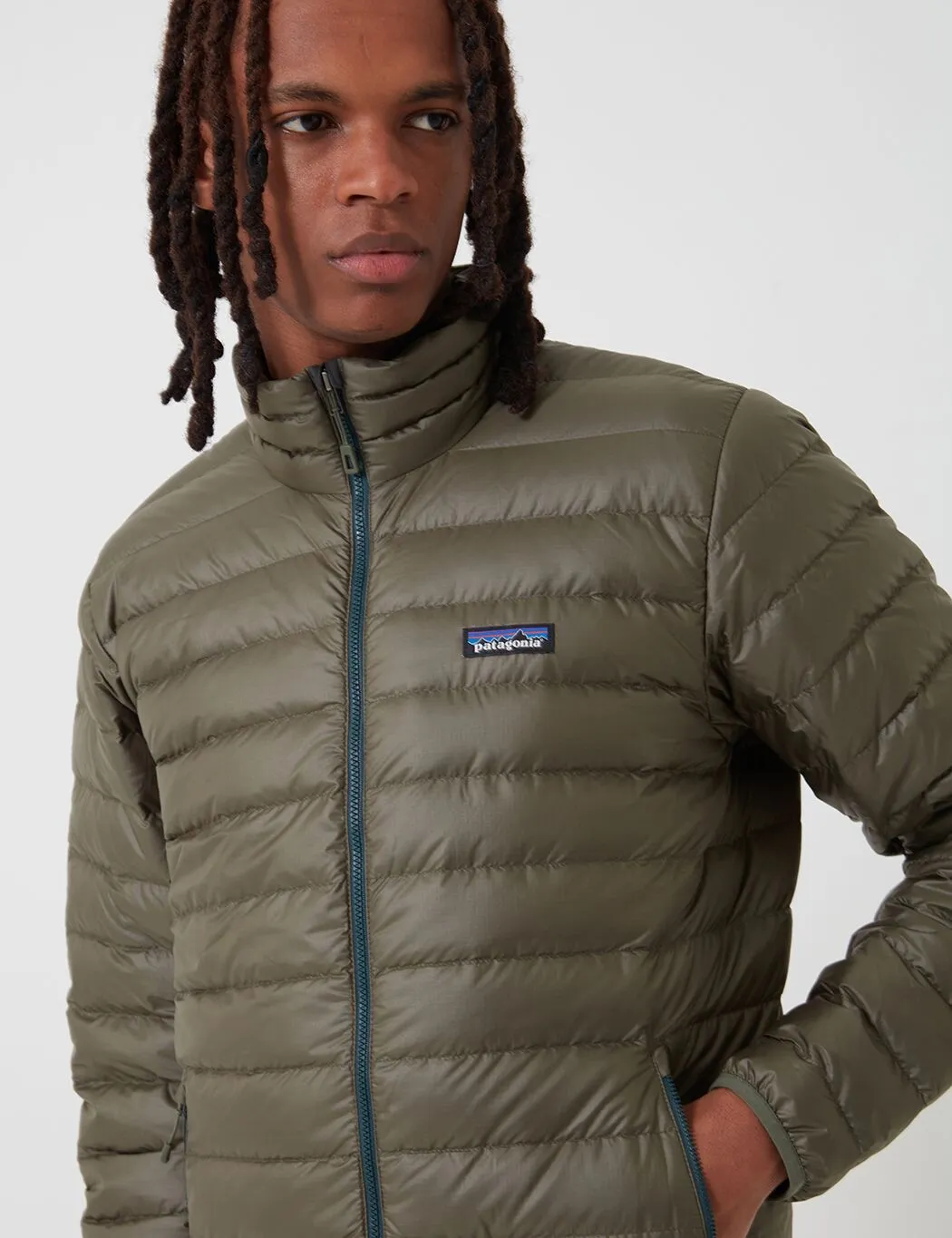 Patagonia Down Sweater Jacket - Industrial Green