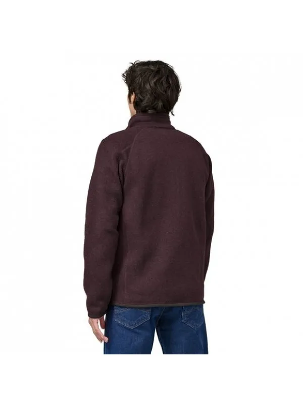 Patagonia Men's Better Sweater Fleece Jacket : Obsidian Plum