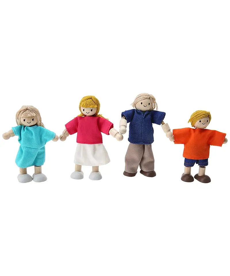 Plan Toys White Doll Family