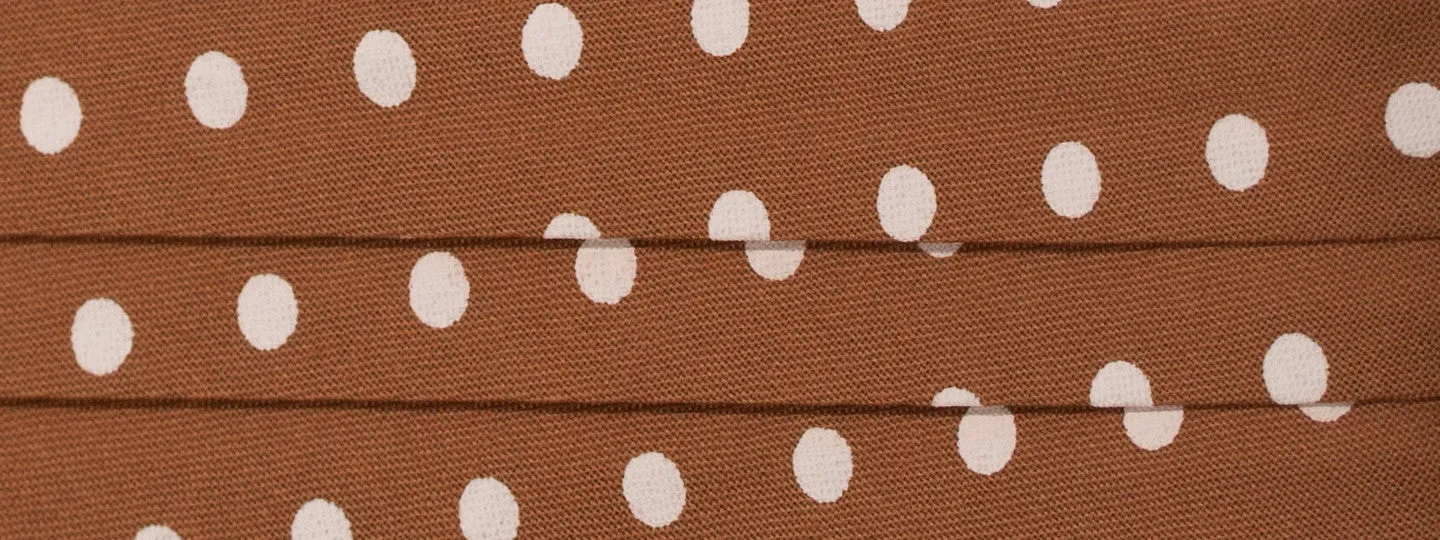 Polka Dot Hook-on Hat Bands