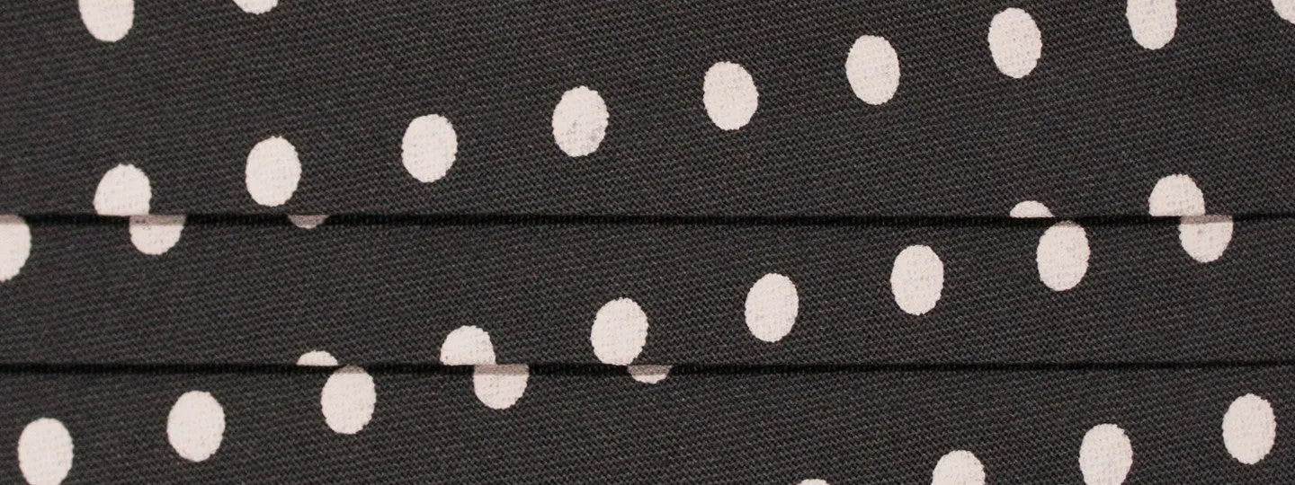 Polka Dot Hook-on Hat Bands