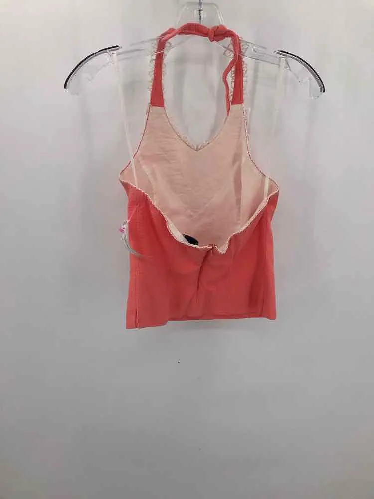 Pre-Owned Lilly Pulitzer Orange Size 6 Halter Tank Top