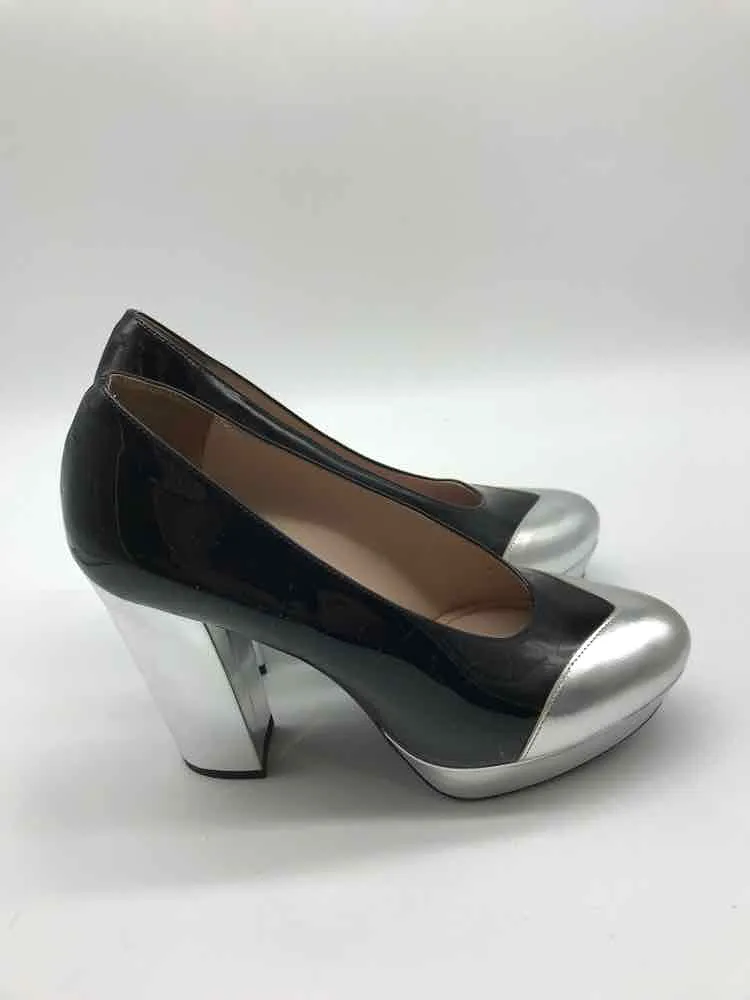 Pre-Owned Miu Miu Black Size 37 Pump Heels