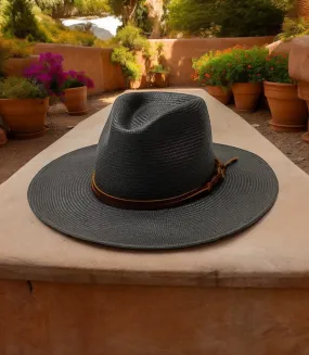 Rancher Hat With Leather Tie