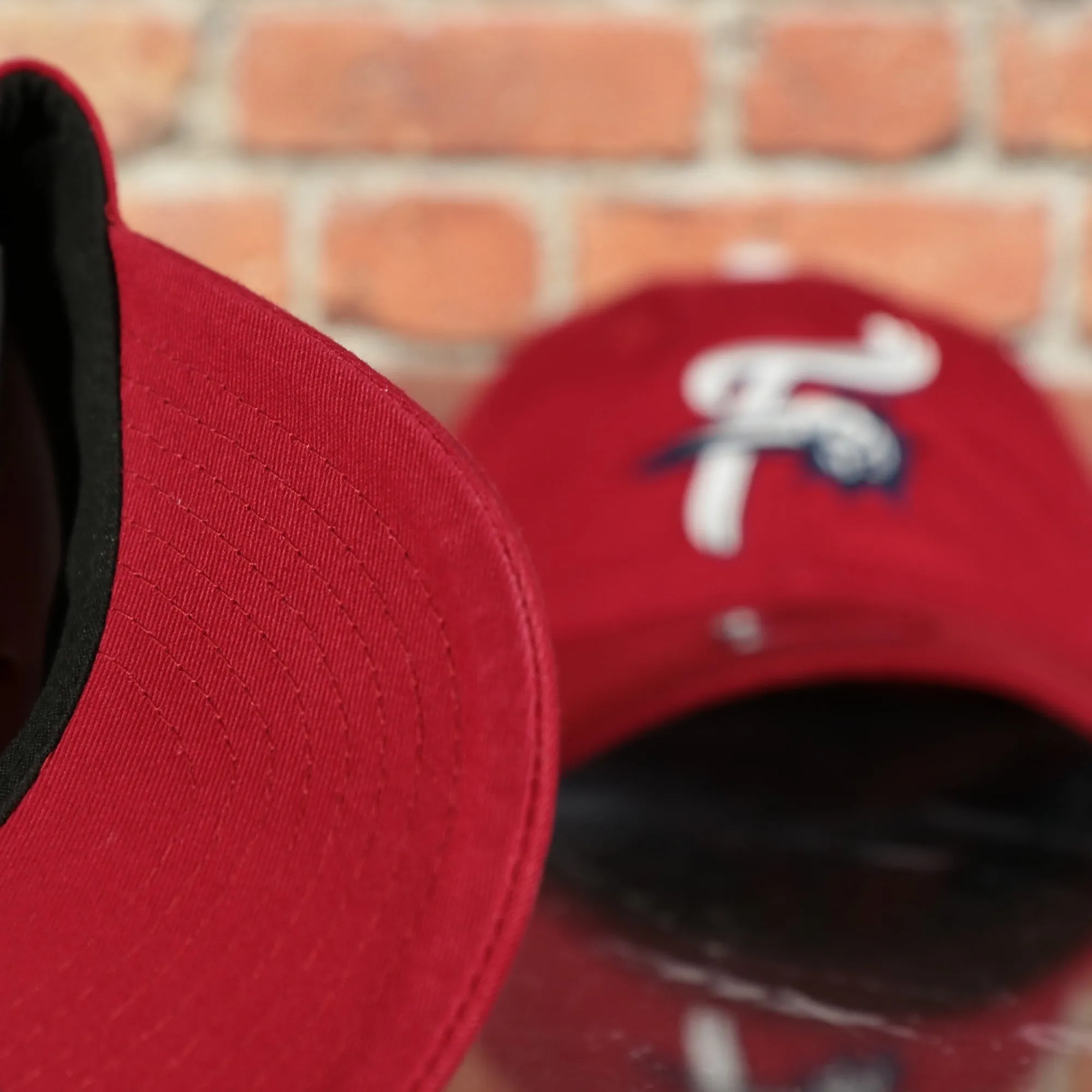 Reading Fightin Phils MiLB Red bottom | Red 9Twenty Child Dad Hat