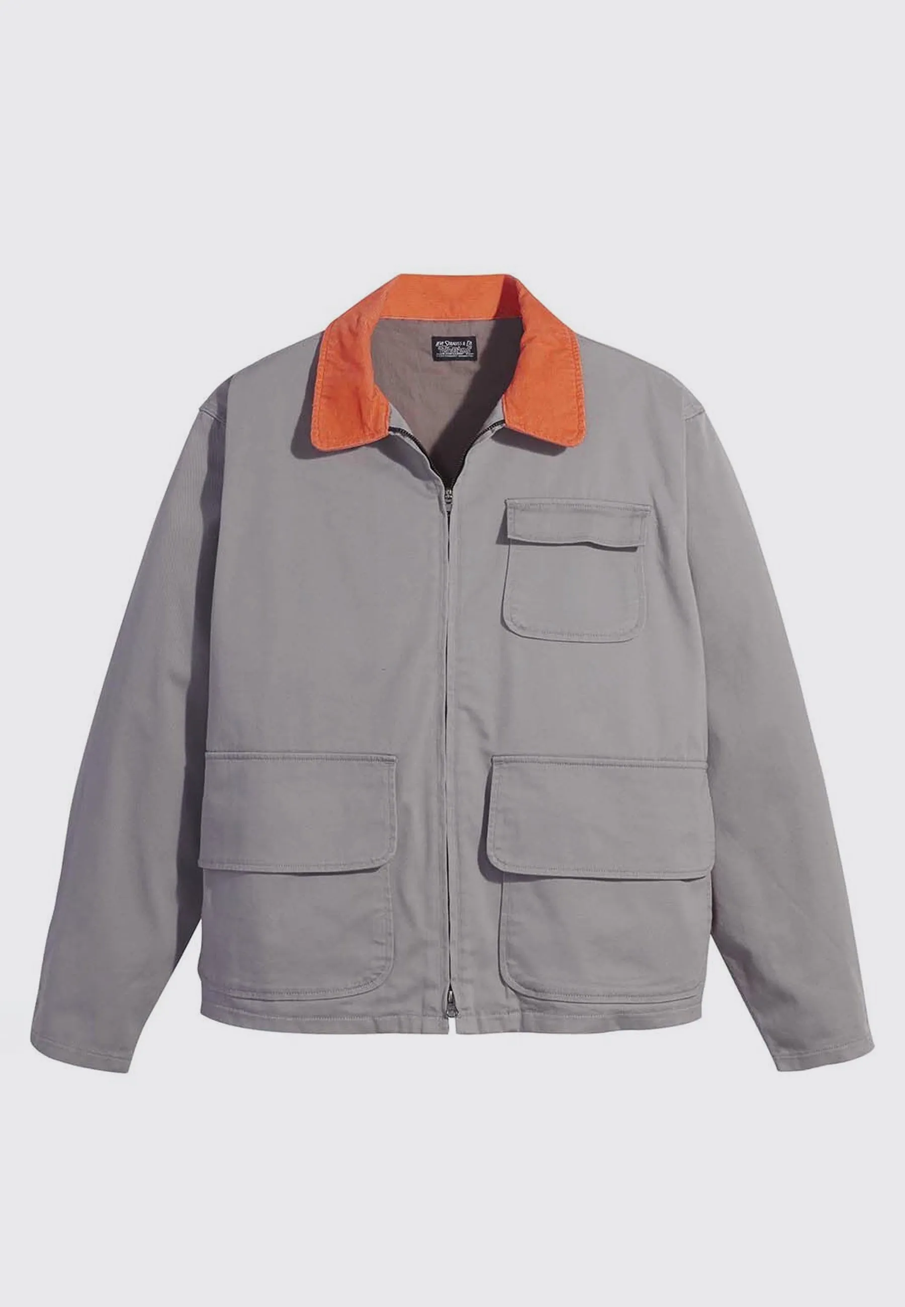 Skate Hunters Jacket - grey orange