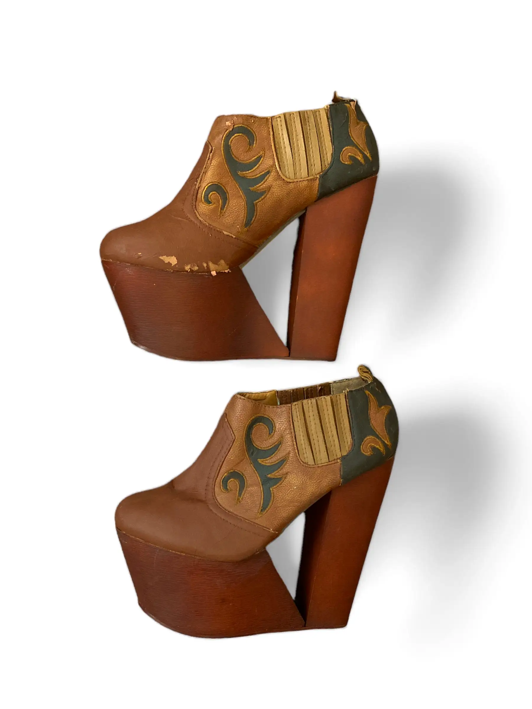 Southwestern Motif Ultra High Platforms