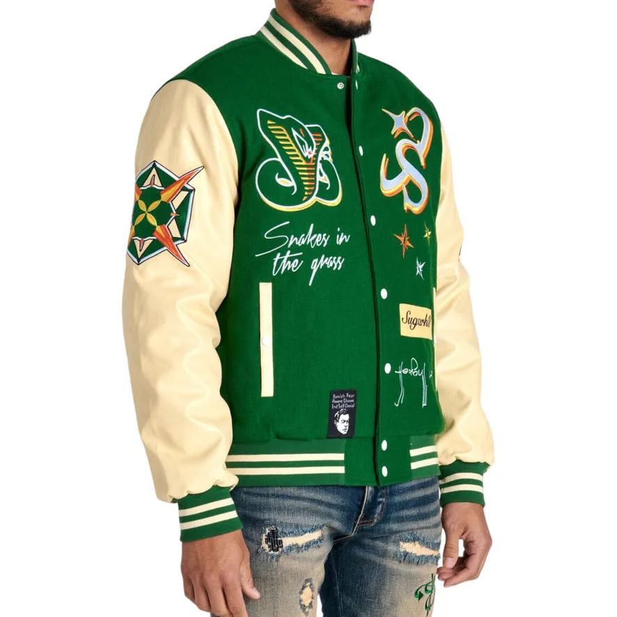 SUGARHILL: Serpent Varsity Jacket