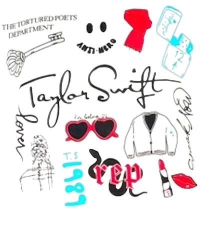 Swifty Album Collage T-Shirt