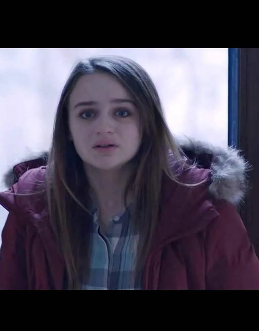 The Lie Joey King Parka Jacket | Kayla Puffer Hooded Jacket