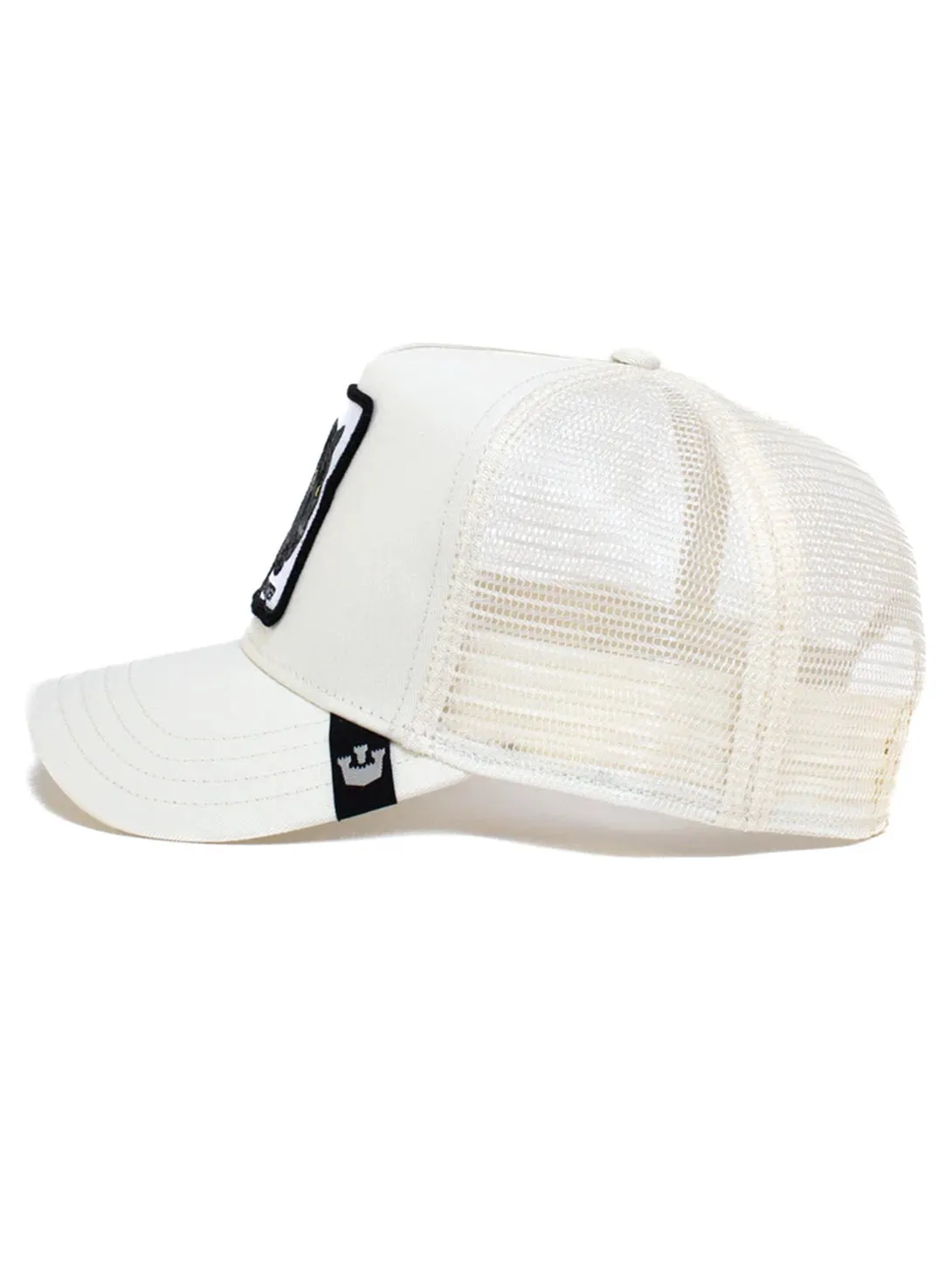 The Panther Hat - White