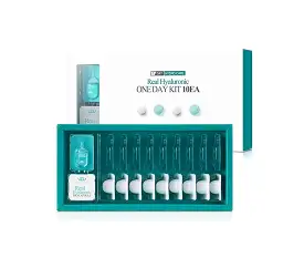 WELLAGE Real Hyaluronic Bio Capsule Blue Solution 1 Day Kit Cosmetics Skincare