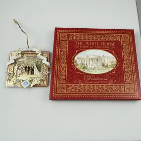 White House Christmas Ornament 2007 The Wedding