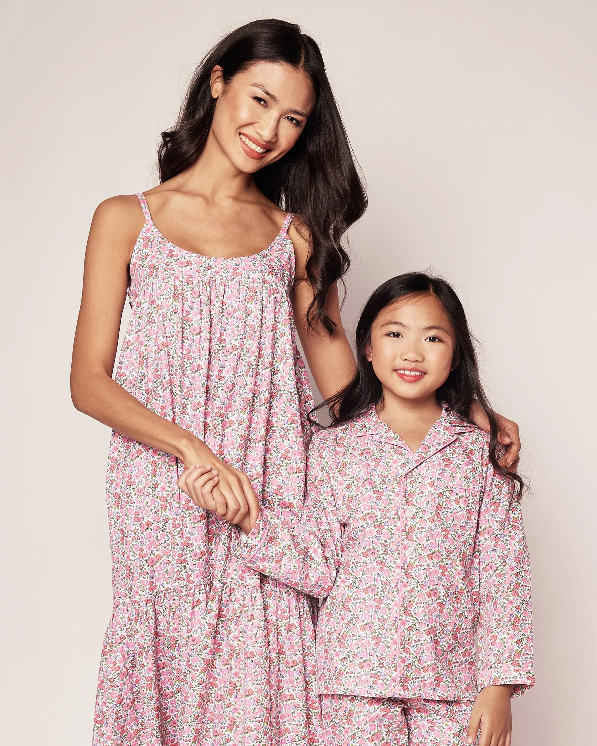 Women's Twill Chloe Nightgown | Fleurs de Rose