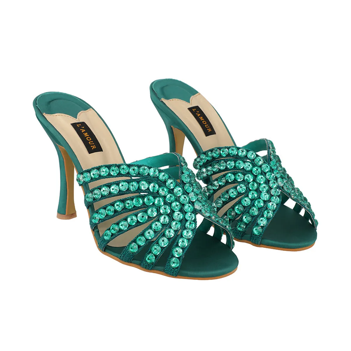 Zeenia Peeptoes - Emerald Green